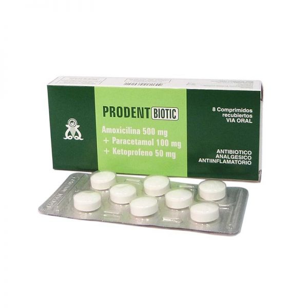 PRODENT BIOTIC 10MG GRAG. CAJA X 8