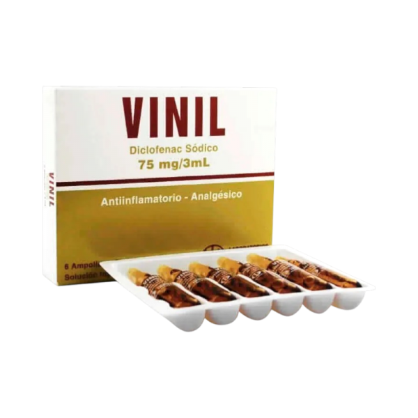 VINIL 75 MG AMP X UND
