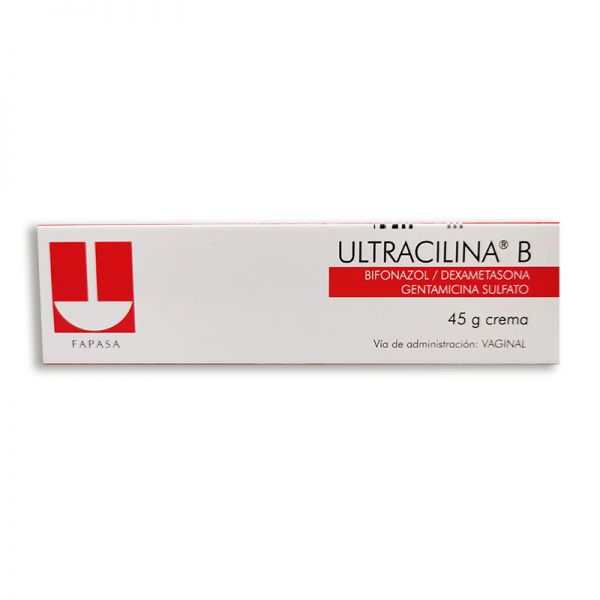 ULTRACILINA B 1MG CR-VA ENVASE X 45GR