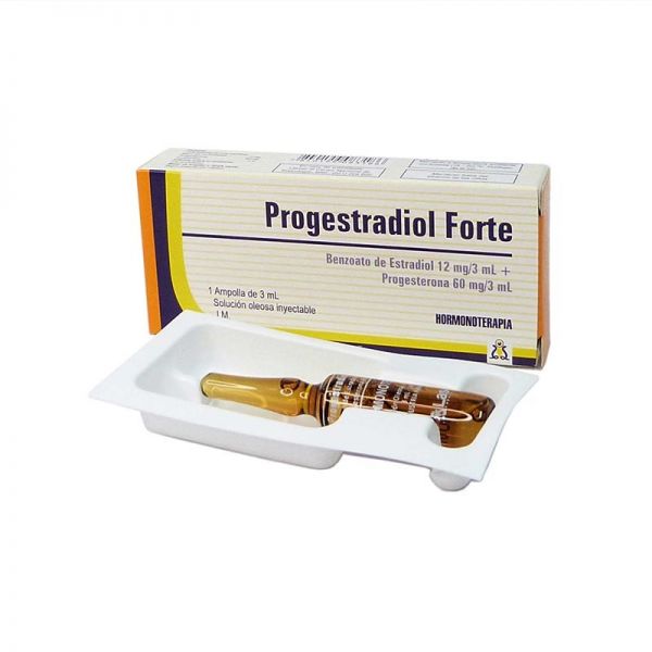 PROGESTRADIOL FORTE 12MG/60MG INTR. AMPOLLA X 3ML