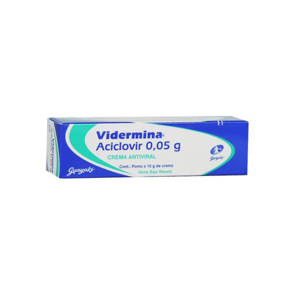 VIDERMINA 0.05GR CR-DR ENVASE X 10GR