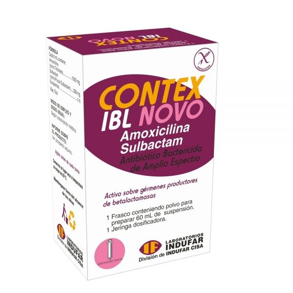 CONTEX IBL NOVO 875MG SP-OR FRASCO X 60ML