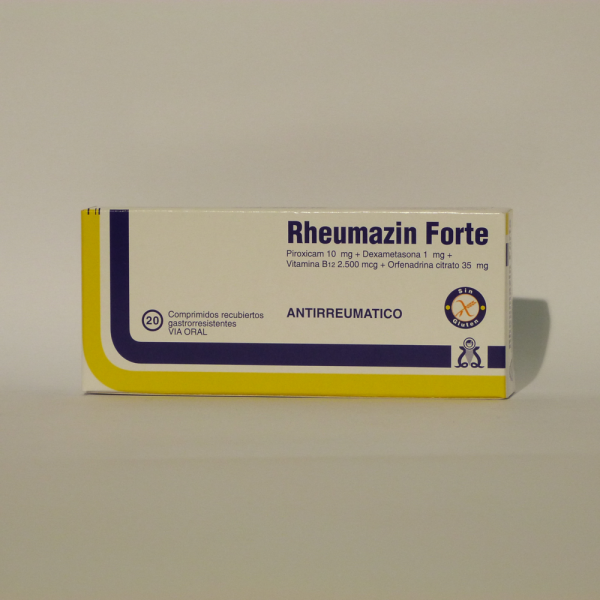 RHEUMAZIN FORTE 250MG TABL. CAJA X 20