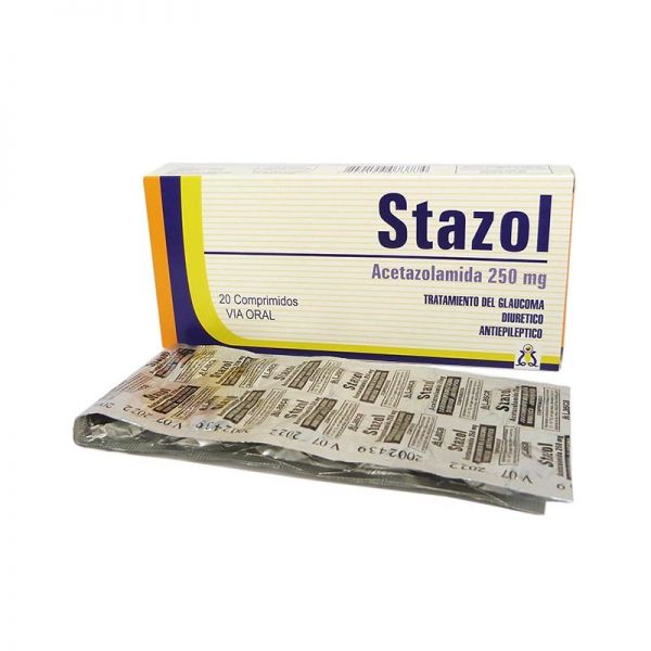 STAZOL 250MG TABL. CAJA X 20