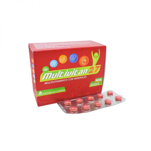 MULTIVITAN 27 BLISTER X 10 COMPRIMIDOS