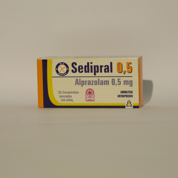 SEDIPRAL 0.50 MG CAJA X 50