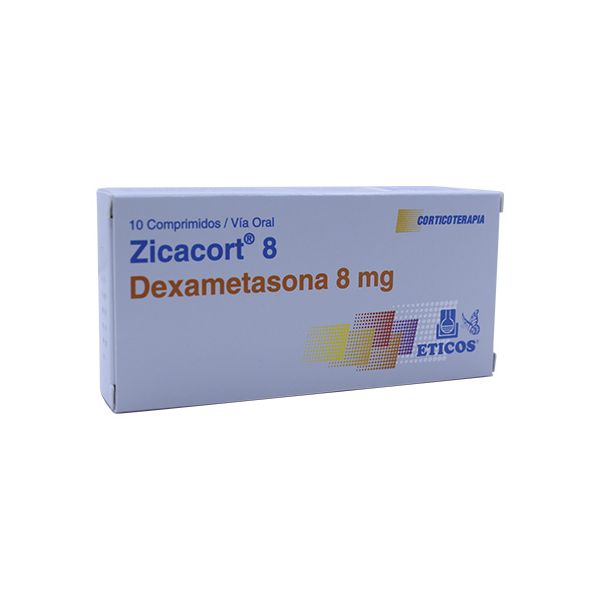 ZICACORT 8MG COMP. CAJA X 10