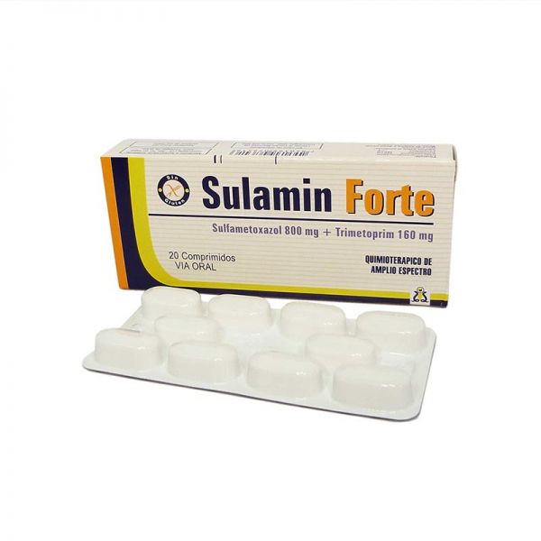 SULAMIN FORTE 250MG TABL. CAJA X 20