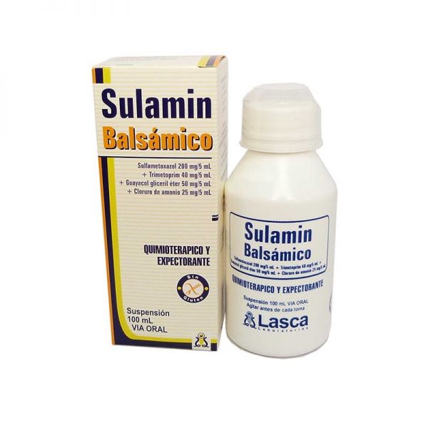 SULAMIN BALSAMICO SIN CONCENTRACION JARAB FRASCO X 100ML