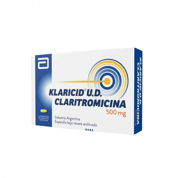 KLARICID UD 500MG COMP. CAJA X 5