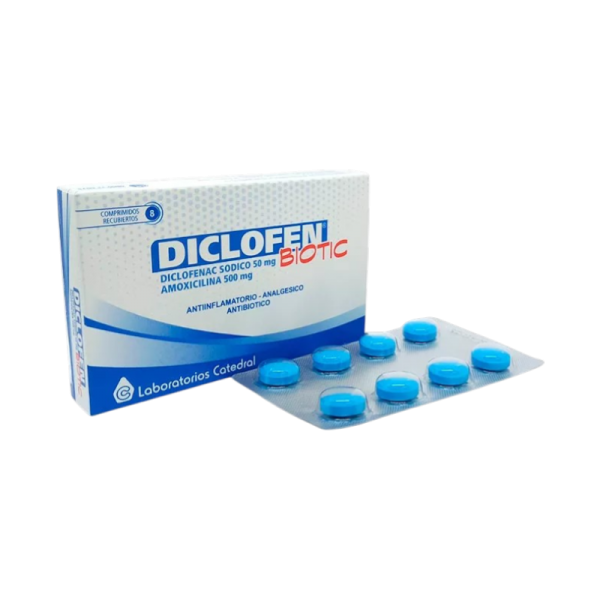 DICLOFEN BIOTIC T-REC CAJA X 8