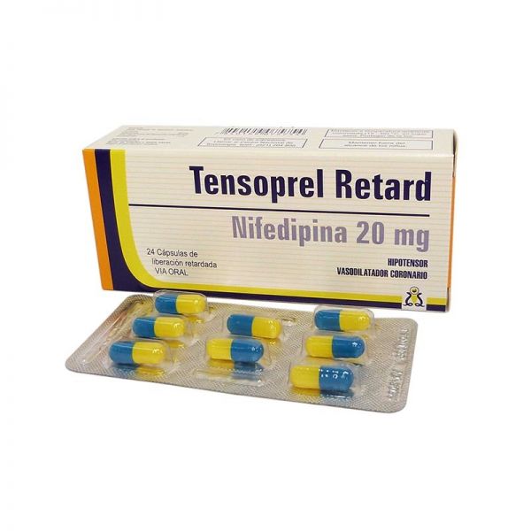TENSOPREL RETARD CAJA X 24 COMPRIMIDOS