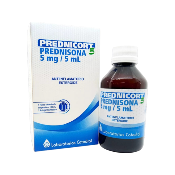 PREDNICORT SUSPENCION EN FRASCO X 100 ML