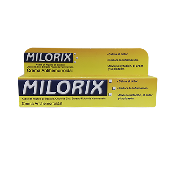 MILORIX CREMA X 20 GR CREMA ANTIHEMORROIDAL
