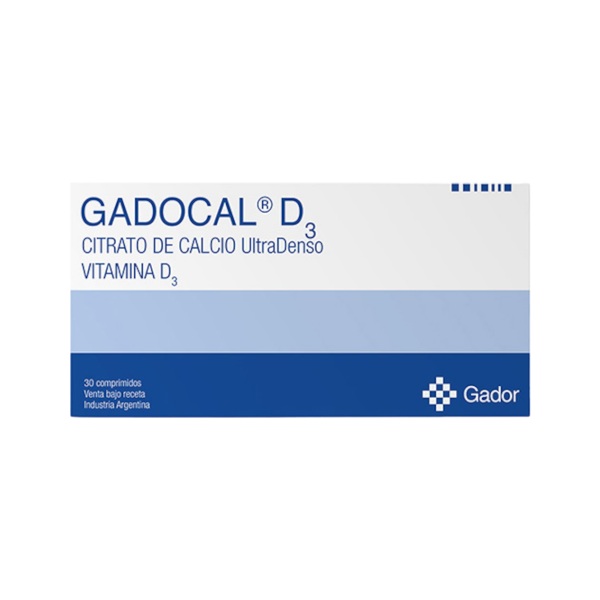 GADOCAL D3 200MG COMP. CAJA X 30