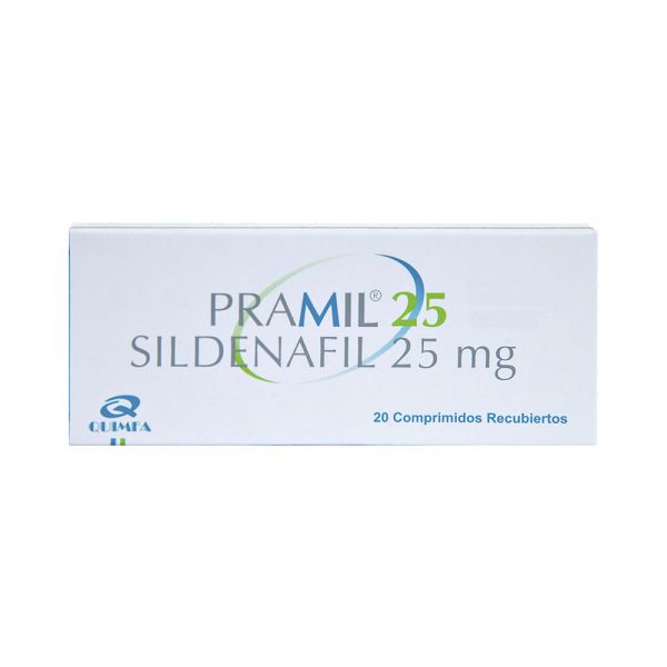 PRAMIL 25MG COMP. CAJA X 20