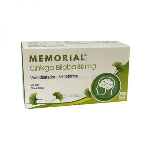 MEMORIAL 80MG CAPS CAJA X 30