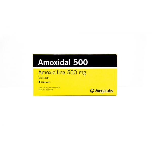 AMOXIDAL 500MG CAPS CAJA X 8