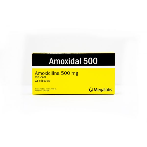 AMOXIDAL 500MG CAPS CAJA X 16