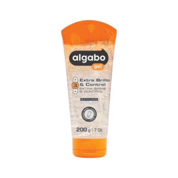 ALGABO GEL BLANCO EXTRA BRILLO 200 ML.