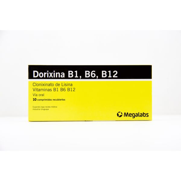DORIXINA B1 B6 B12 125MG CO-RV CAJA X 10