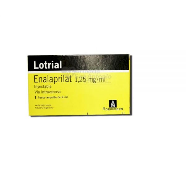 LOTRIAL 1.25 MG CAJA X 1 AMP. X 1/2 ML.