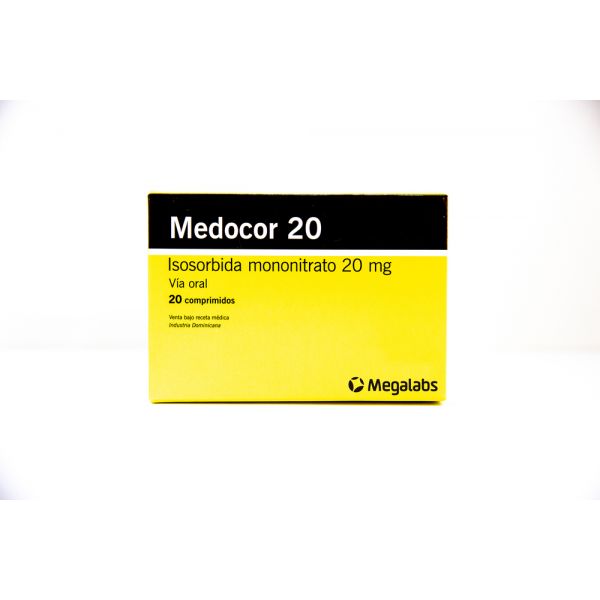 MEDOCOR 20MG COMP. CAJA X 20