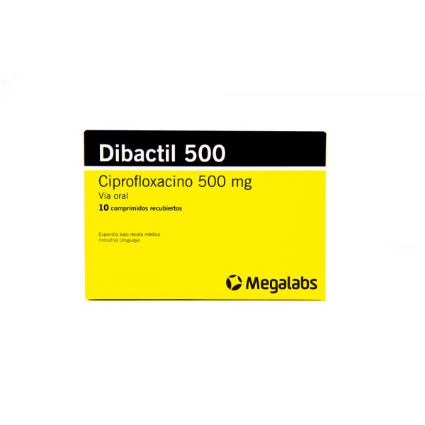 DIBACTIL 500MG CO-RV CAJA X 10