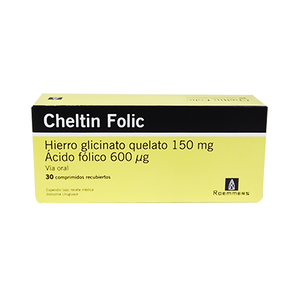 CHELTIN FOLIC T-REC CAJA X 30