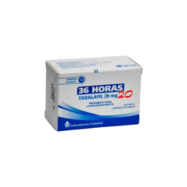 36 HORAS 20 MG TIRAS X 2 COMPRIMIDOS
