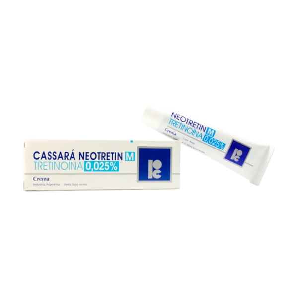 NEOTRETIN M 0.25MG PA-DE ENVASE X 30GR