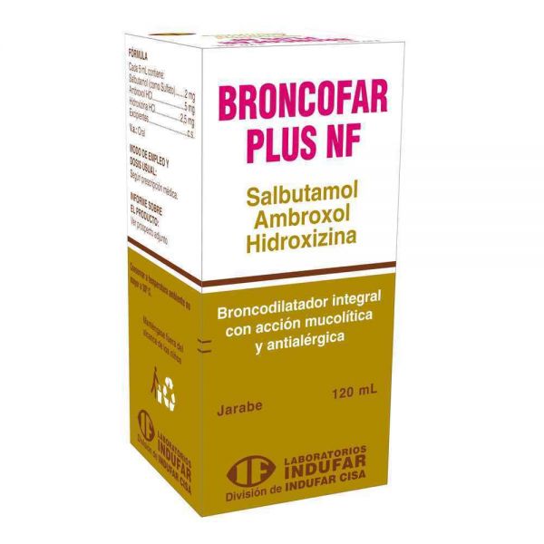 BRONCOFAR PLUS JARAB FRASCO X 120ML