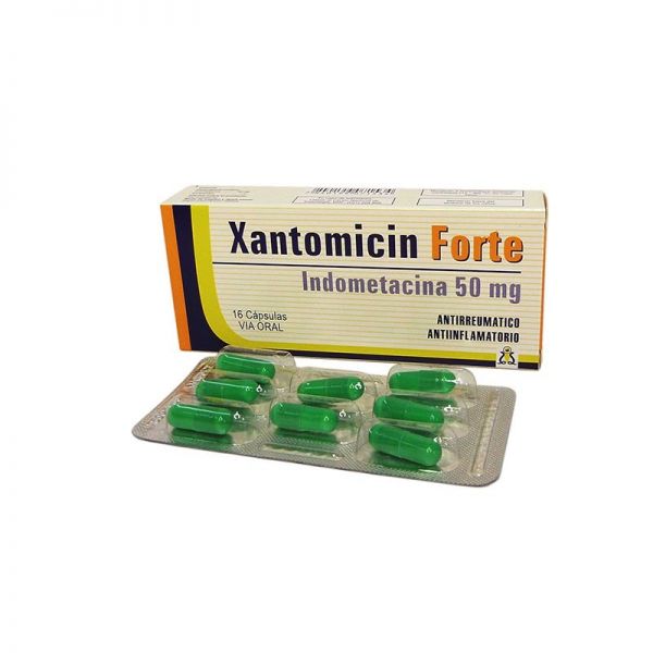 XANTOMICIN FORTE 50MG CAPS CAJA X 16