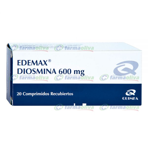 EDEMAX 600MG COMP. CAJA X 20