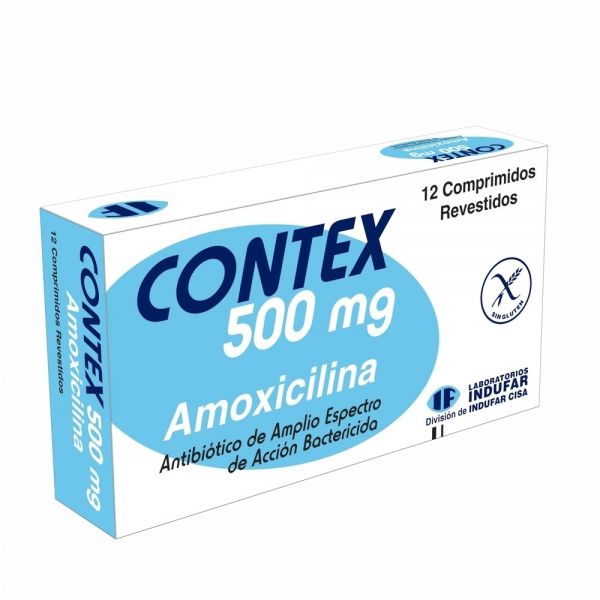 CONTEX 500MG COMP. CAJA X 12