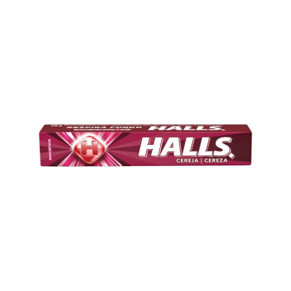 HALLS CARAMELO CHERRY LYPTUS X 28 G