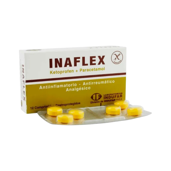 INAFLEX 2MG TABL. CAJA X 12