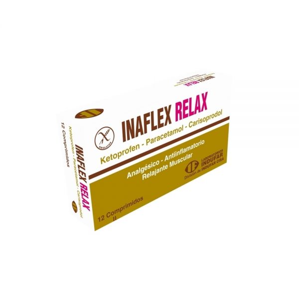 INAFLEX RELAX 2MG TABL. CAJA X 12