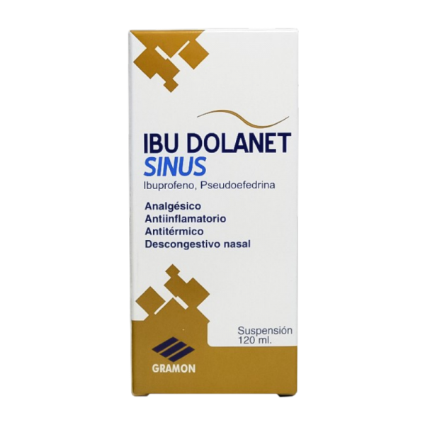 IBUDOLANET SINUSS 200MG SO-OR ENVASE X 120ML