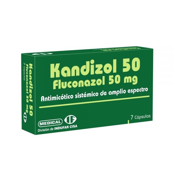 KANDIZOL 50MG CAPS CAJA X 7