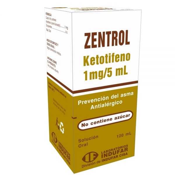 ZENTROL JARAB FRASCO X 120ML