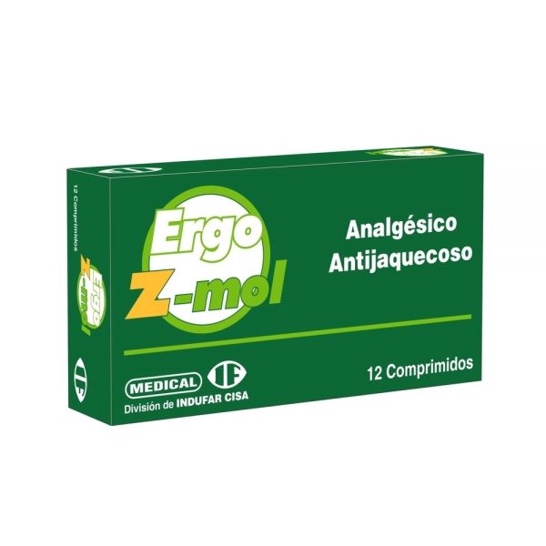 ERGO Z-MOL 500MG COMP. CAJA X 12
