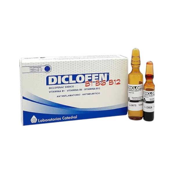 DICLOFEN B1 B6 B12 ENDOV CAJA X 1