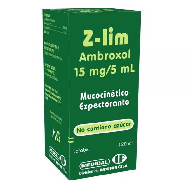 Z-LIM 15MG JARAB FRASCO X 120ML