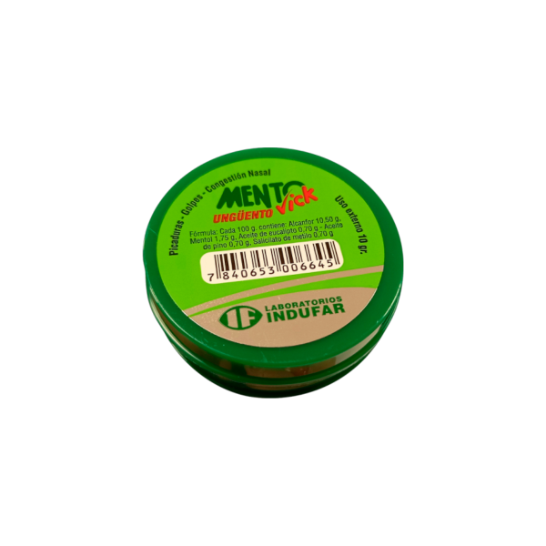 MENTOVICK UNGUENTO X 10GR