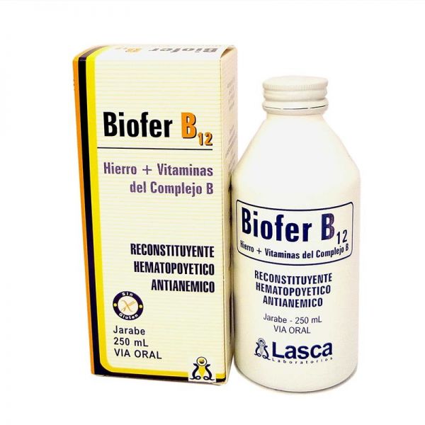 BIOFER B12 5GR JARAB FRASCO X 250ML