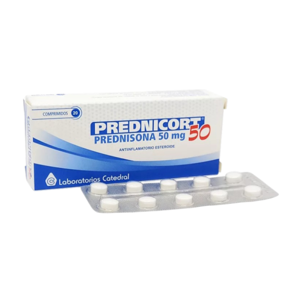 PREDNICORT 50MG (100) TIRA X 10 COMPR