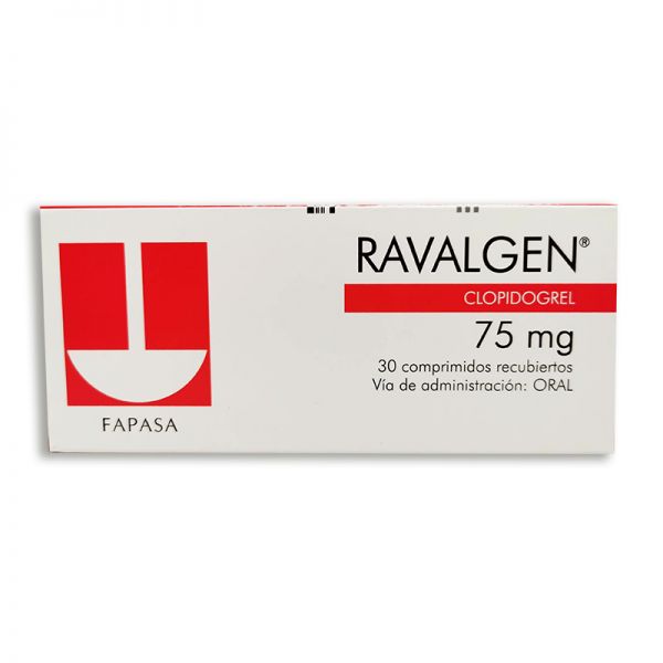 RAVALGEN 75MG COMP. CAJA X 30