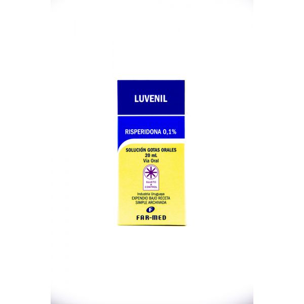 LUVENIL 1MG SO-OR ENVASE X 20ML