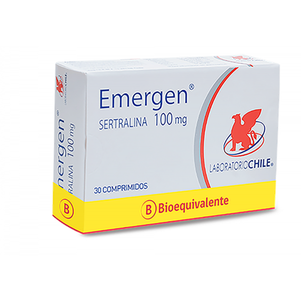 EMERGEN 100 MG CAJA X 30 COMPRIMIDOS